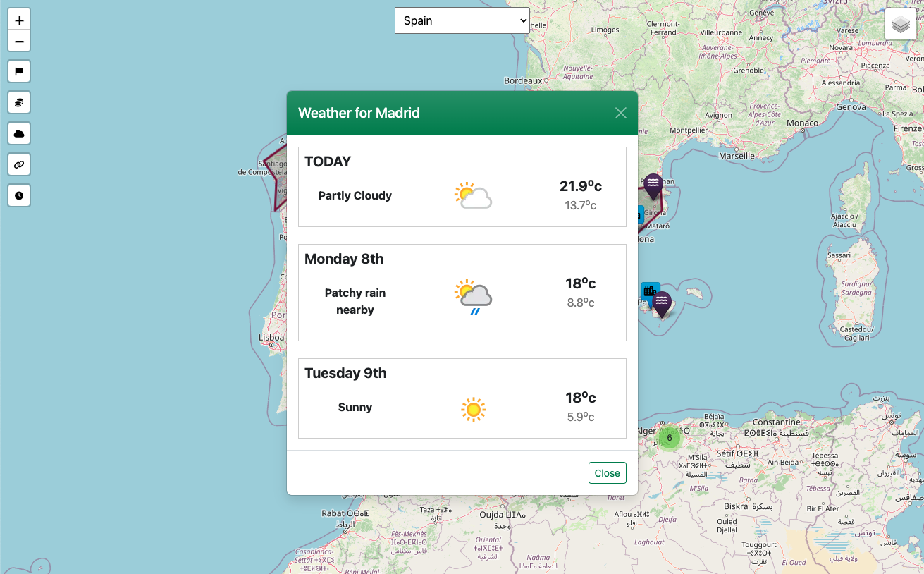 Picture of gazetteer project