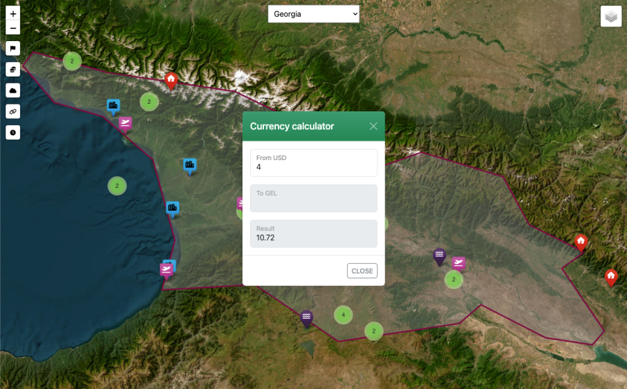 Picture of gazetteer project