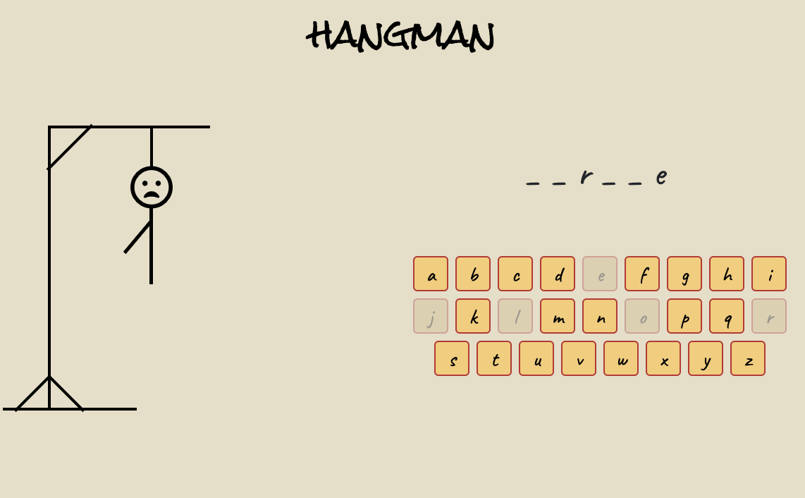 Picture of Hangman Game