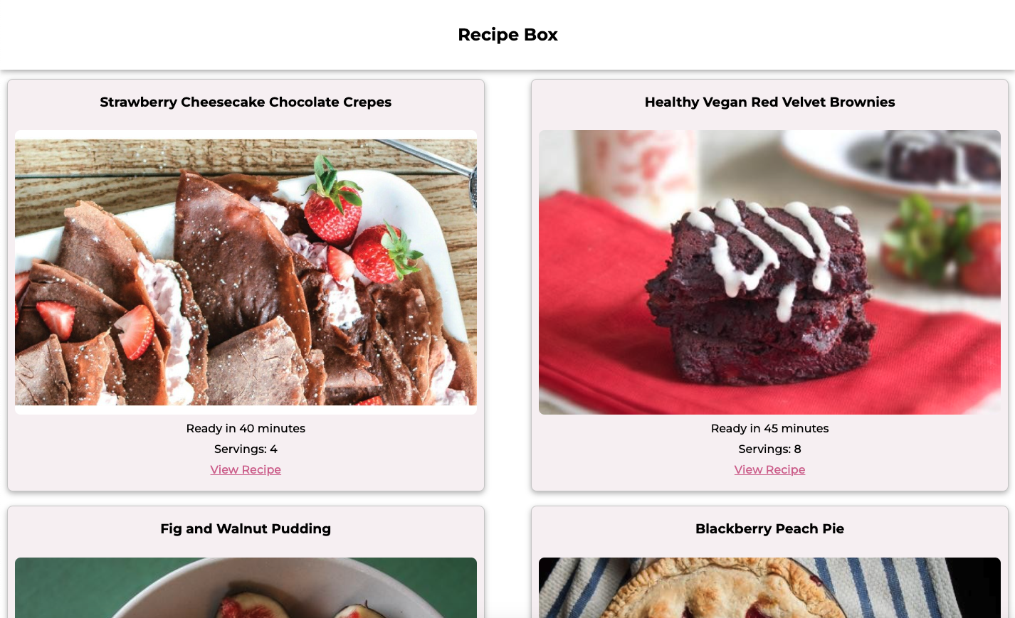 Picture of Recipe Blog